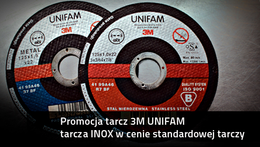 Promocja tarcz 3M unifam