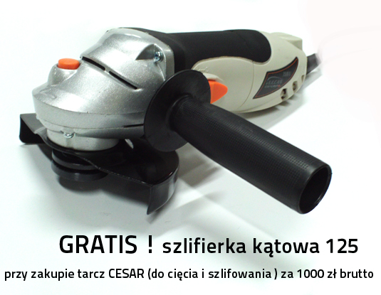 szlifierka 125 gratis promocja 