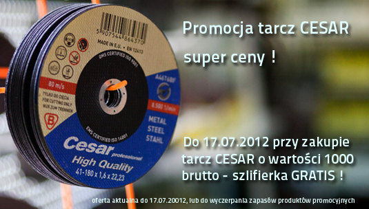 tarcze d cięcia cena promocja 