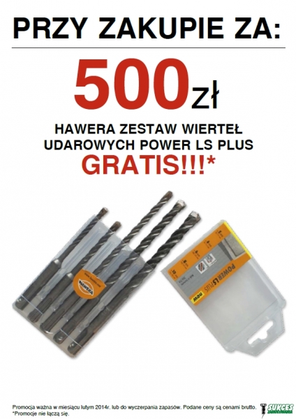 Systemy zamocowań sklep - promocja - gratisy 