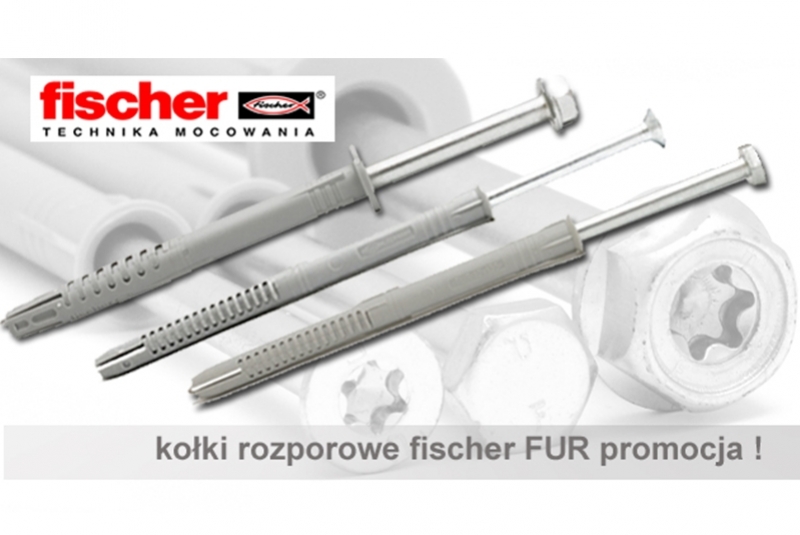 Fischer FUR - kołki rozporowe ramowe