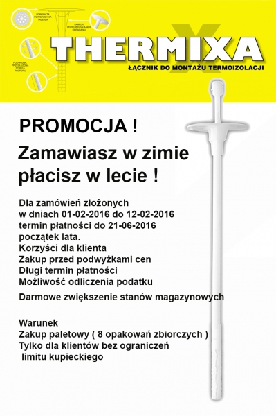 Kołki do styropianu - Promocja 